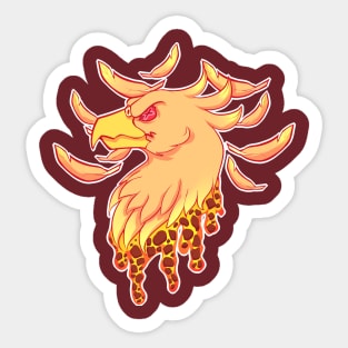 Bloody Mythic Phoenix Sticker